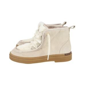NWOB Cole Haan All-Day Summit Chukka Angora Fur Lace-Up Ankle Bootie Size 6